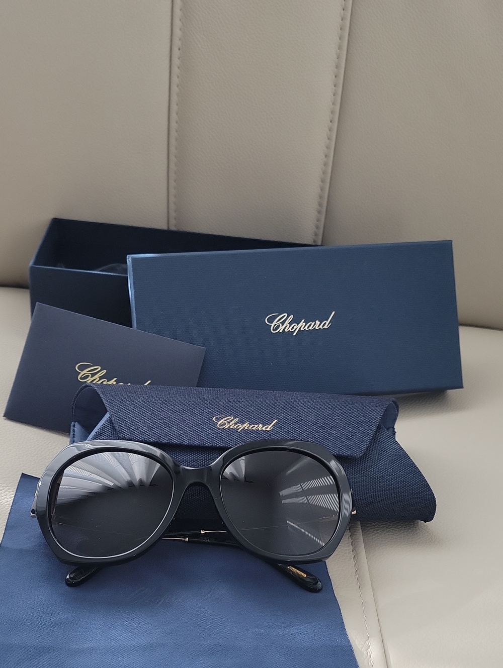 Chopard Black Sunglasses
